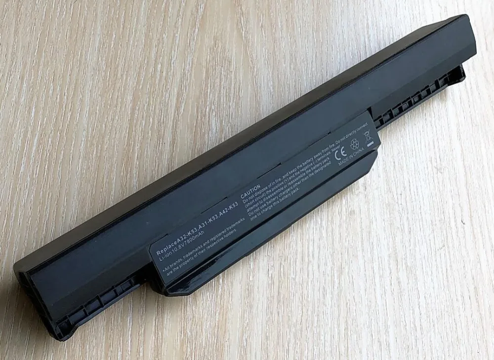 6600mAh Laptop Battery Pack A32-K53 A41-K53 for ASUS A53S K53 K53E X54C X53S X53 K53S K53SD K53SV K53T K53U X53E X54H
