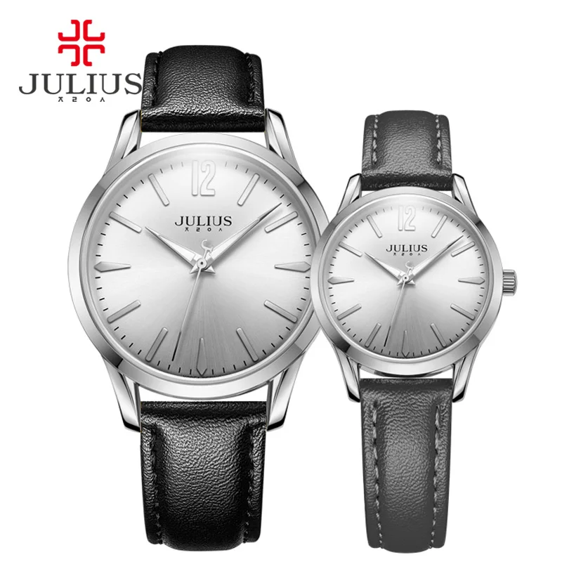 Julius 2017 Spring New Designer Watch Men Women Casual Wrist Whatch Fashion Luxury Brand Time Clock Pair Watch For Couple JA-983