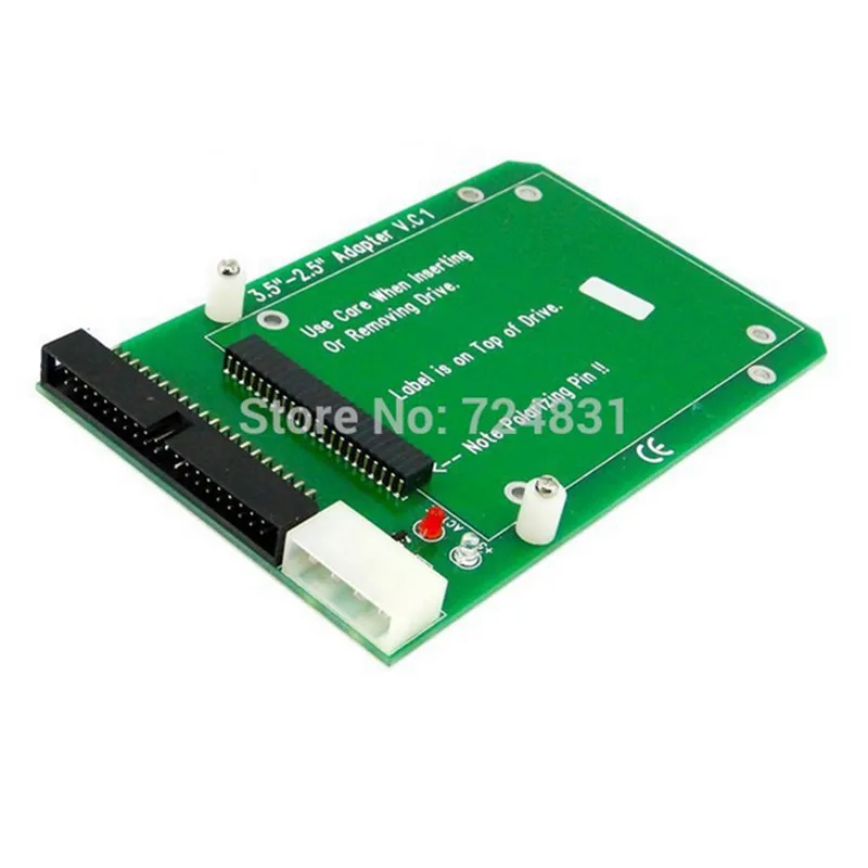 50PIN 1.8 "ไดรฟ์ไมโครไดรฟ์3.5" 40pin IDE Adapter สำหรับ Toshiba Hard Disk Drive