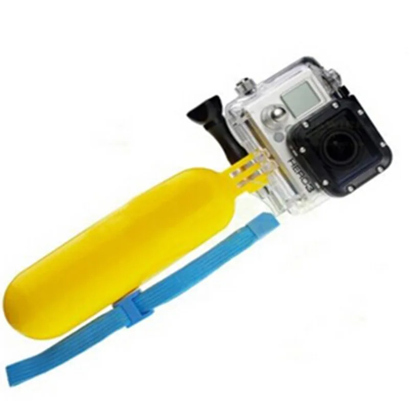 10pcs  Bobber Floating Handheld Floaty Grip Stabilizer Bobber Monopod Strap for GoPro Hero4 3+ 3 2/ 1 sj4000 sj5000 sj6000