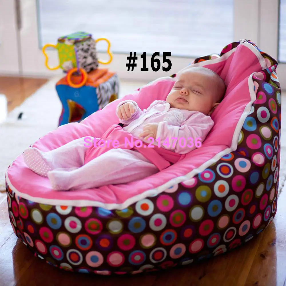 

Excellent quality Smooth Comfortable baby bean bag chair - Discojelly 2 upper top covers baby seat - kids portable new beds