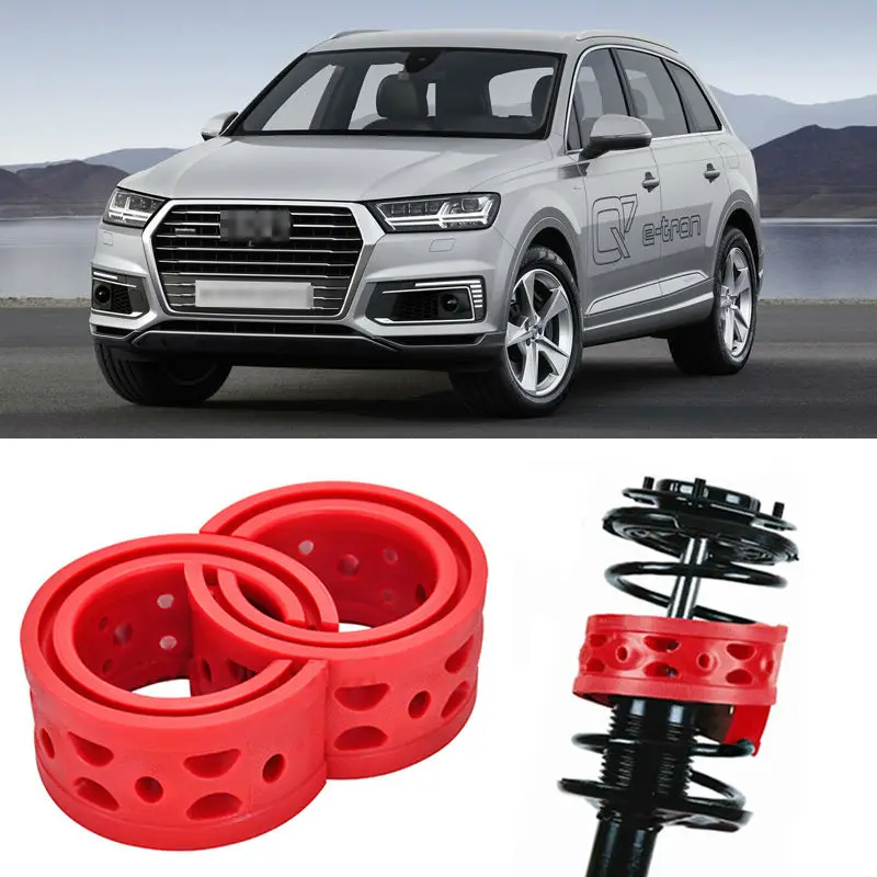 

2pcs Size D Front Shock Suspension Cushion Buffer Spring Bumper For Audi Q7