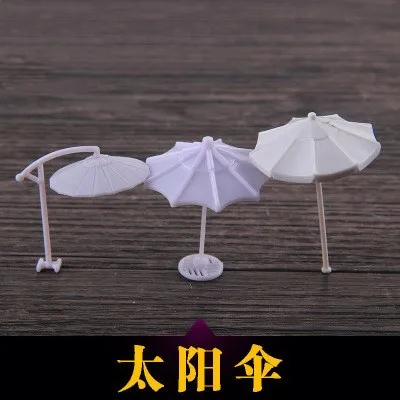 

The sand table building model sun umbrella entourage of diy furnishing articles sun umbrella indoor and outdoor landscape model