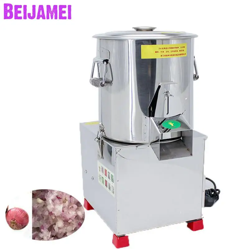 BEIJAMEI Commercial Vegetable Chopper Chopping Machine Electric Household Meat Vegetable Stirring Mincing Mincer Machines