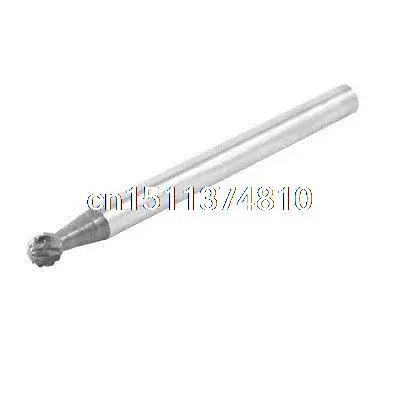 Wolfraamcarbide 2.8mm 1/9 "Dia Ronde Bal Hoofd Roterende Bestand Burr Tool 38mm Lange