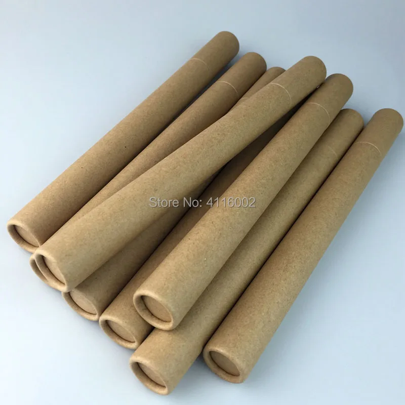 100pcs Kraft Paper Incense Tube Incense Barrel Small Storage Box for 10g/20g Joss Stick Convenient Carrying