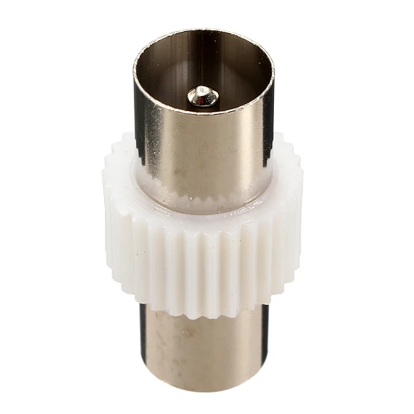 RF COAXIAL COAX CABLE COUPLER ตัวเชื่อมต่ออะแดปเตอร์ชาย-ชายปลั๊กใหม่