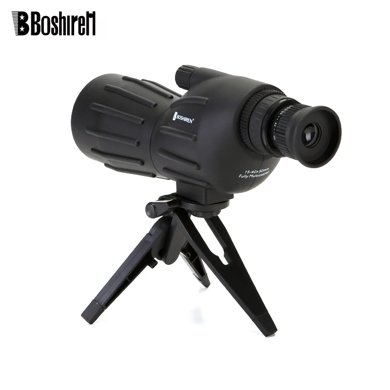 Powerful 15-40x50 Zoom HD Monocular Telescope Tourism Bird Watching Binoculars With Tripod Spotting Scope telescopio For Hunting