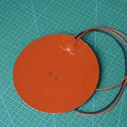 120mm /150mm /160mm /180mm /200mm /250mm /300mm Round silicon rubber heating plate Heater heating pad Kossel 3D printer parts