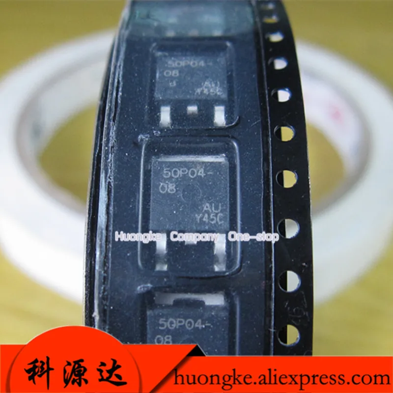 5pcs/lot SUD50P04-08 TO252 50P04-08 50P0408 MOSFET P-CH 40V 50A DPAK SUD50P04-08-GE3