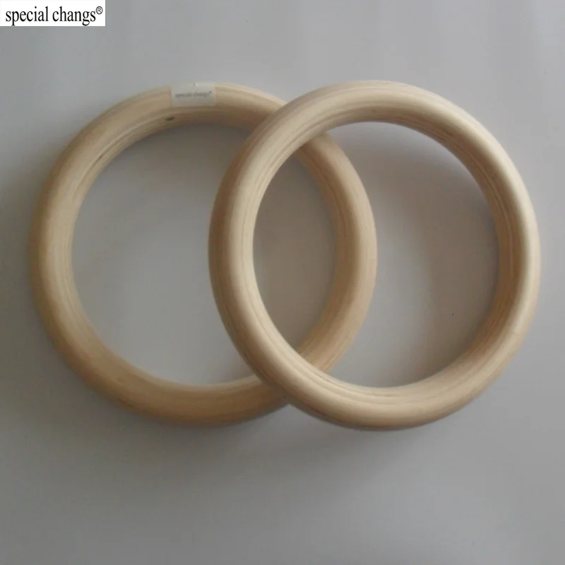 Portable Wooden Crossfit Gymnastics Rings, Gym, Shoulder Strength, Home Fitness, Training Equipment, 1.1 