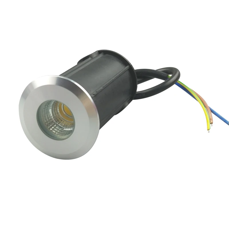 LED 지하 조명 1W 3W 5W COB 플로어 램프, 야외 지상 지점 풍경 정원 광장 경로 매장 마당 85-265V DC12V, 10 개