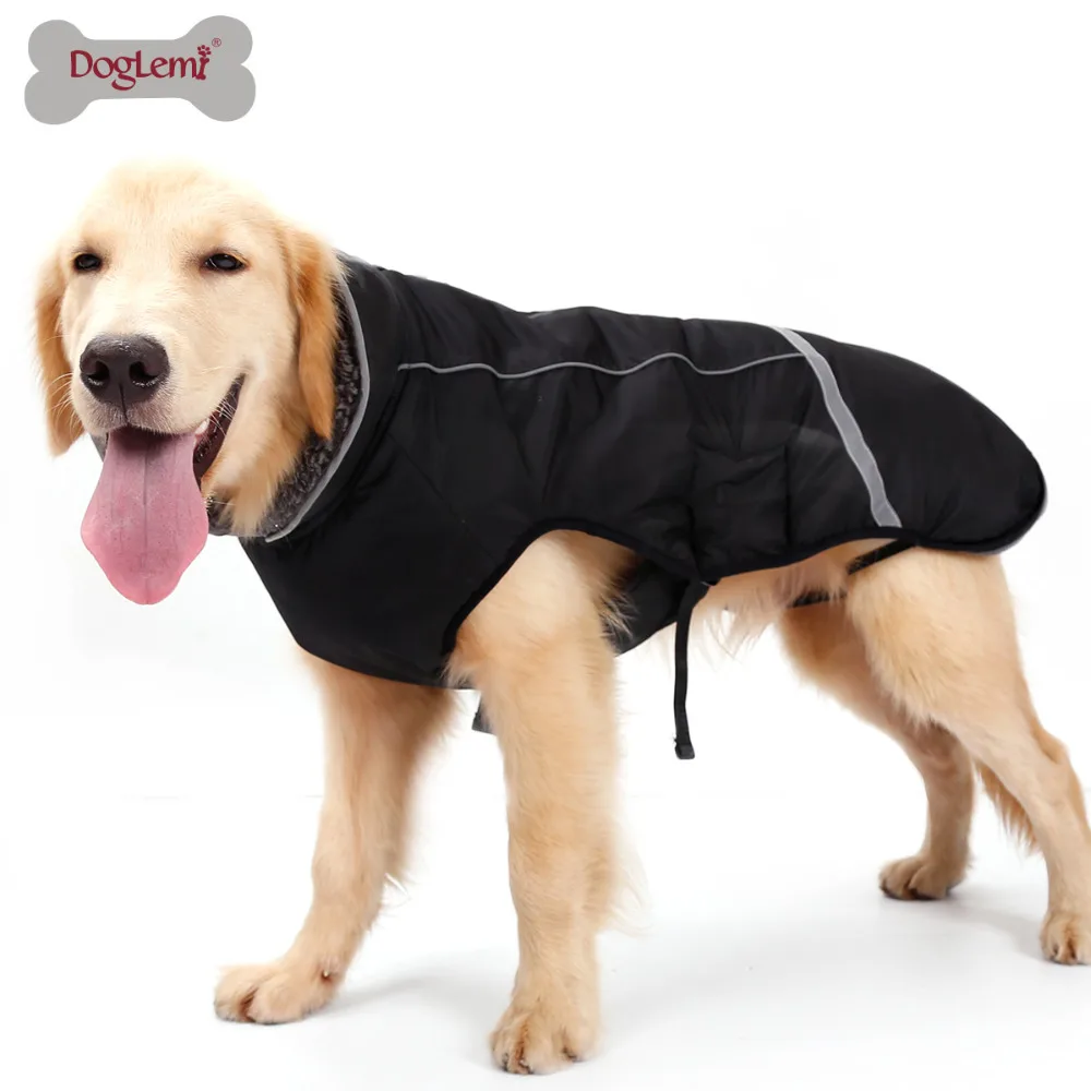 DogLemi Pet Dog Jackets Autumn Winter Warm Dog Puppy Clothes Coat for Small Medium Large Fleece Thickening Dogs Clothing S-3XL