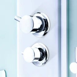 2/3/4/5 Output Hole Distance 10cm/ 12.5cm Brass Shower Room Faucet Bathroom Intubation Mixer Diverter For Shower Cabin Mixer
