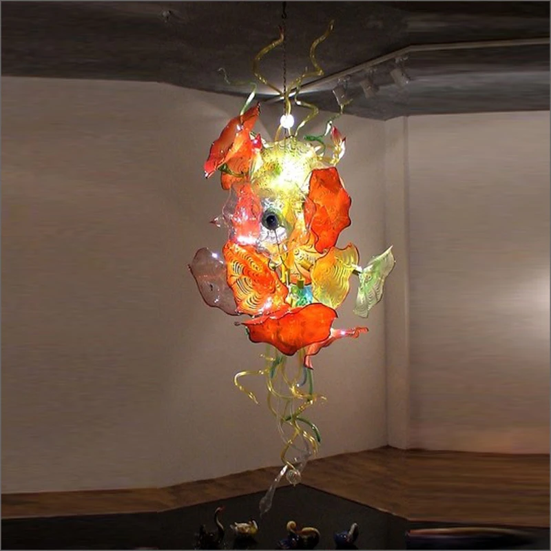 

Art Decorative Designer Glass Pendant Lamps Handmade Blown Glass Pendant Lights for Kitchen Decor