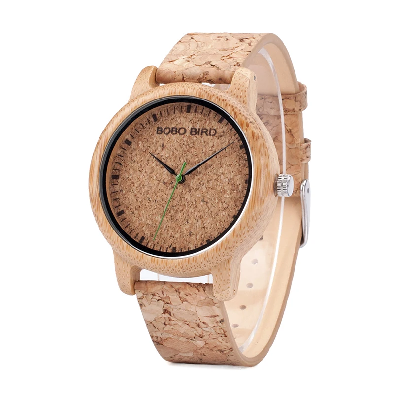 BOBO BIRD-reloj analógico de madera de bambú M12 para hombre y mujer, accesorio de pulsera de cuarzo, complemento masculino de marca de lujo con movimiento japonés, perfecto para regalo