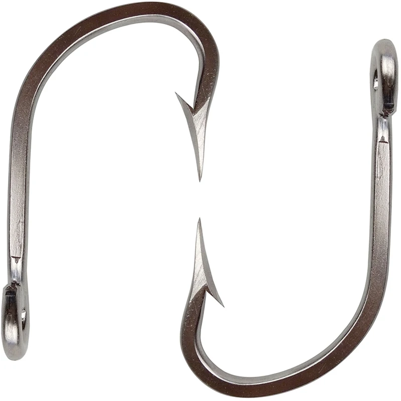 10pcs 7731 Stainless Steel Fishing Hooks Big Thick Tuna Bait Fishing Hook Size 5/0 6/0 7/0 8/0 9/0 10/0 11/0 12/0 13/0 14/0 16/0