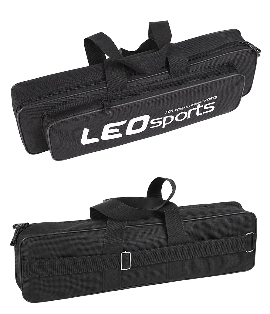 Doppelschichtige Oxford-Stoff-Angeltasche 50cm 80cm 70cm Eisangelruten-Schutztasche mit Seitenreißverschluss Zubehörbox Ausrüstung – Detail 11