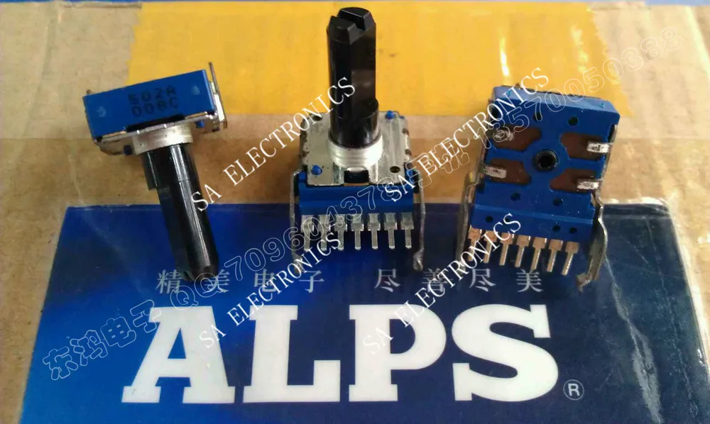 [SA]ALPS RK14 potentiometer -type horizontal A5K long legs 17MM shaft--10PCS/LOT