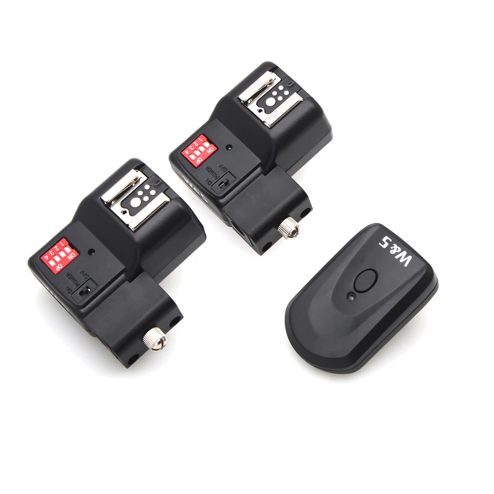 16 kênh Wireless/Radio Flash Kích Hoạt + Umbrella Chủ + 2 Receivers Cho Canon Nikon DSLR Máy Ảnh Đồng Bộ Đèn Flash