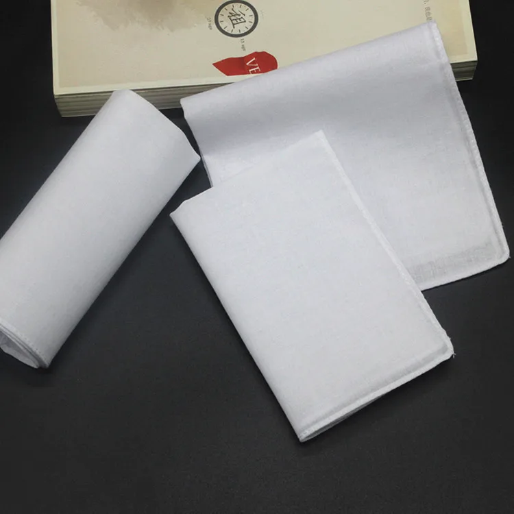 5PCS DIY handmade graffiti cotton handkerchief white cloth napkins woman wedding gifts wedding decoration cloth napkins