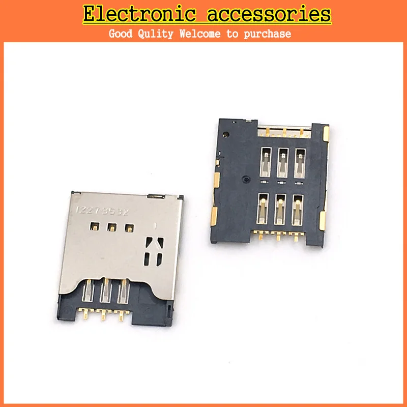 10PCS/Lot NEW SIM card connector for SONY Ericsson LT15 LT18 X12 mt25i R800 lt18I x10 sim booth phone booth card slots