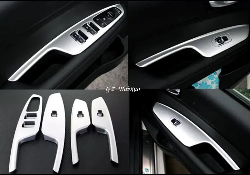 ABS Interior Door Armrest Decoration Cover Trim 4pcs For Kia Optima K5 2016 2017