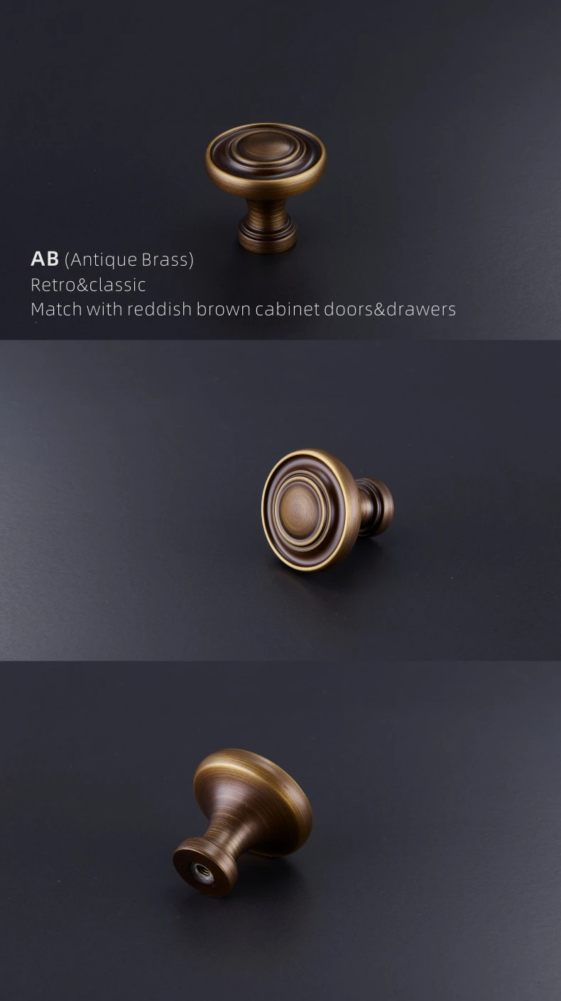 Dooroom Messing-Möbelgriff, einfacher europäischer Stil, Knopf für Kleiderschrank, Schminktisch, Schublade, Schuhschrank, Großhandel verfügbar – Detail 12