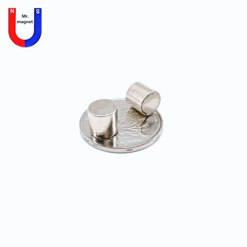 1000 pcs 8x8mm Super Strong Rare Magnet Terra Piccola Rotonda Magnete Al Neodimio Frigorifero 8x8 Mini magneti Permanenti N35 8*8 millimetri