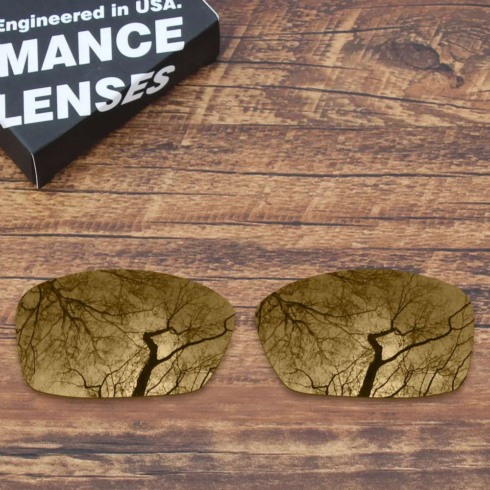 

Millerswap Polarized Replacement Lenses for Oakley Hijinx Sunglasses Peach Gold (Lens Only)