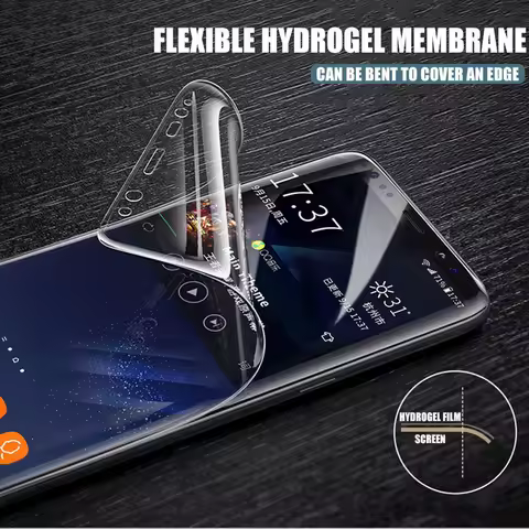 3Pcs Clear Soft TPU Hydrogel Film For Samsung Galaxy S8 S9 S10 S20 S21 S22 S23 S24 Note 20 Ultra 10 Plus 9 8 Screen Protector