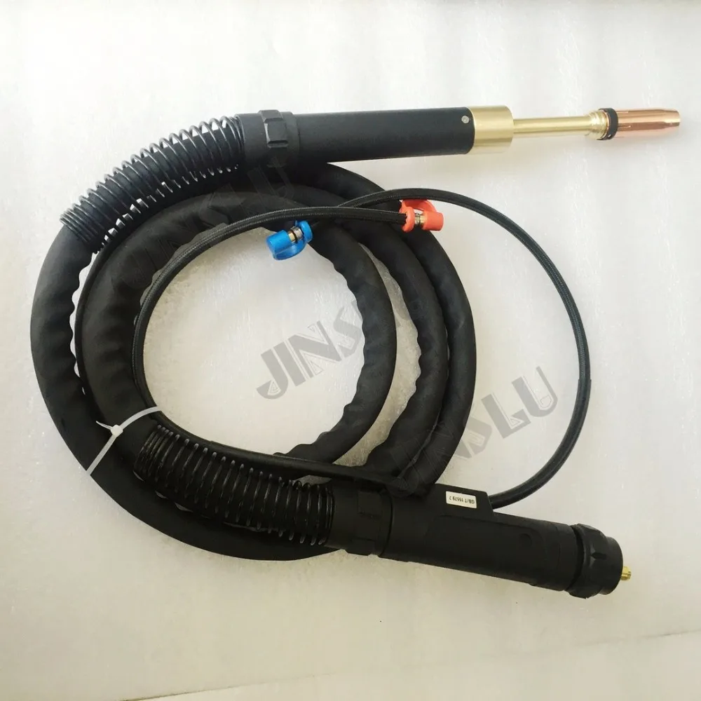 

Mig Water Cooled Welding Torch MB501D 501D Straight Torch Head 3M Cable With Standard Euro Adapter Connector