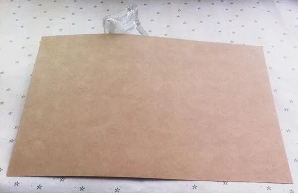 I\'MFINE,High quality A4 Brown Kraft Paper Paperboard Cardboard Card Blank 200gsm 250gsm 300gsm 350gsm Wholesale!