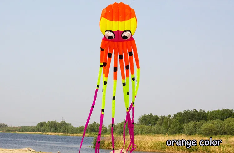 Outdoor Fun Sports High Quality 8m  Power Kite Software Octopus kites Good  Flying