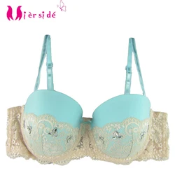 Mierside Sexy Bra Set With Diamond And Lace 34-38 B/C/D Fashion Women Underwear Lace Panty and Bra