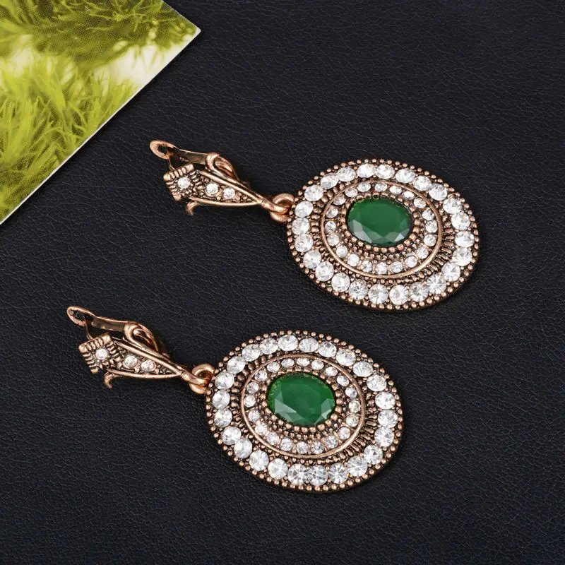 Joyme Brand Wedding Engagement Jewelry Clip-On Drop Earrings For Women  Crystal Earrings Ear From India Wholesale Brincos