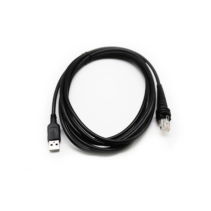 USB 3M Straight Cable For Honeywell 1900G 1200 1300G 1450G,New Compatible Barcode Scanner Cable