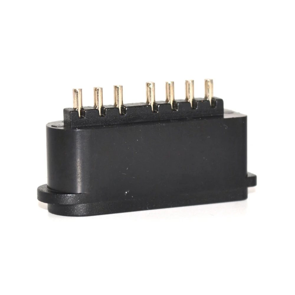 10PCS a lot High quality 7 Pin 180 degree  female connector Socket Slot for SNES Game Console controller