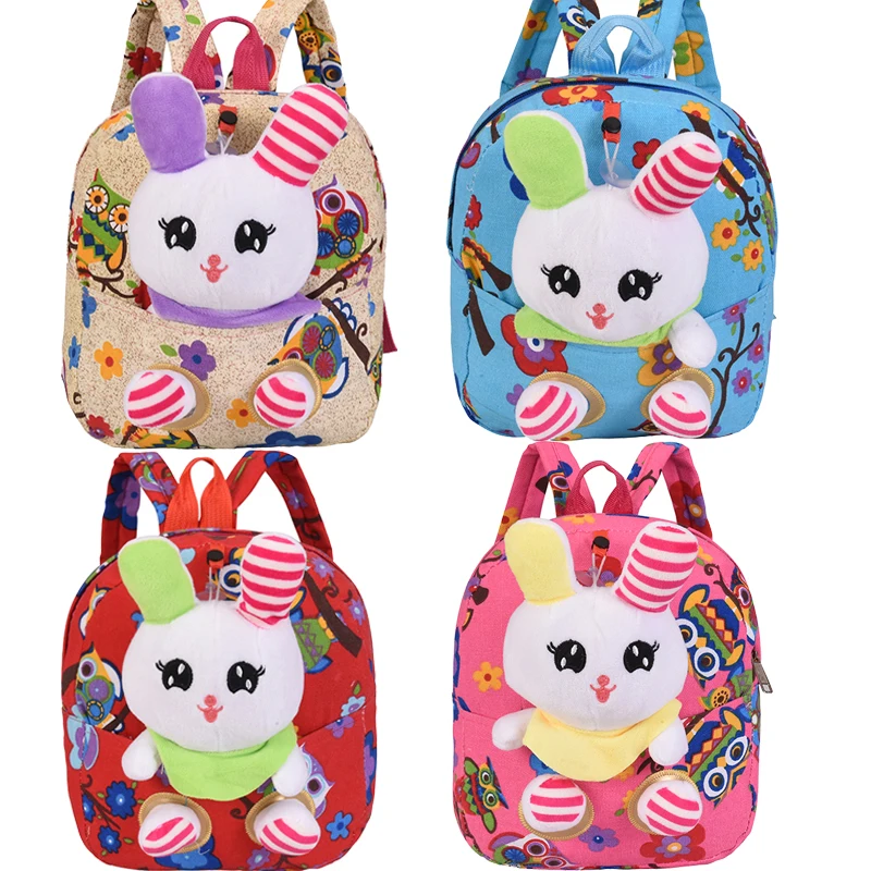 

New Fashion Rabbit Anti Stray Toddler backpack softback mini schoolbag Children gifts kindergarten boy girl Gifts Mochila