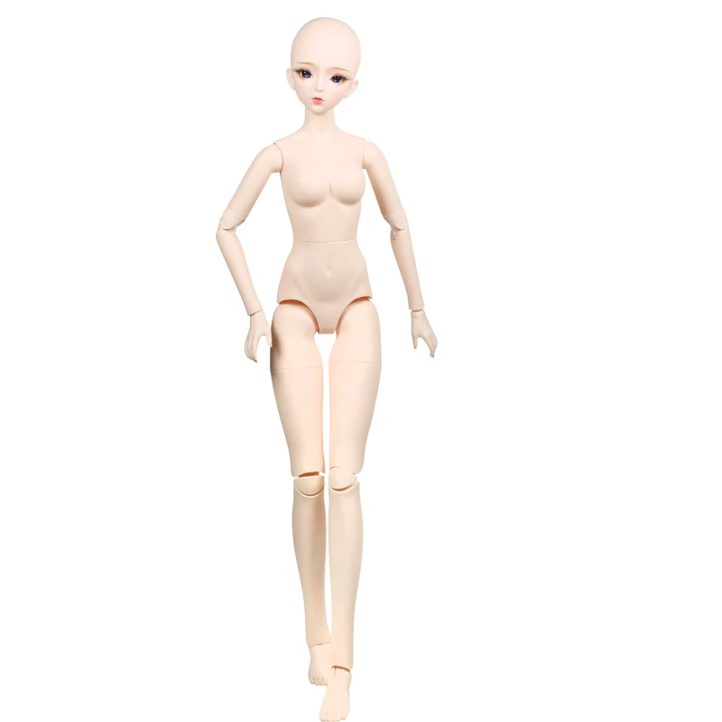 DBS bjd 1/3 doll nude body high quality 62cm wearable accessories for Girl gift toy MM GIRL