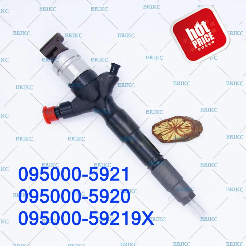 

ERIKC 0950005921 Auto Fuel Injector 095000-5921 (23670-09070) Diesel Common Rail Injection 5921 (23670-0L020) For Toyota Hilux