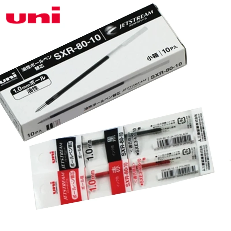 12 Pieces Mitsubishi Uni SXR-80-10 1.0mm Gel Pen Refill Super Smooth Writing Stationery Office accessories School supplies 2018