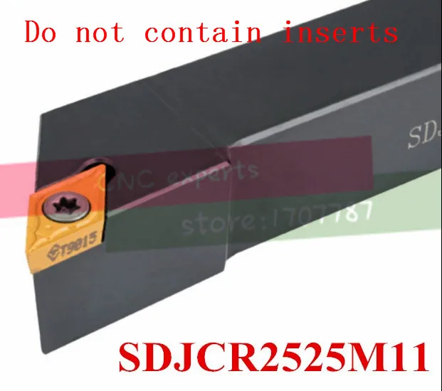 SDJCR2525M11 25*25mm Metal Lathe Cutting Tools Lathe Machine CNC Turning Tools External Turning Tool Holder S-Type SDJCR/L