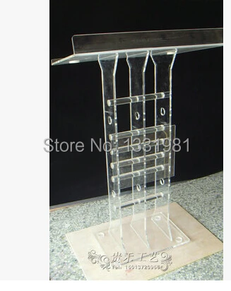 

Hot selling Exquisite Acrylic Lectern Podiums