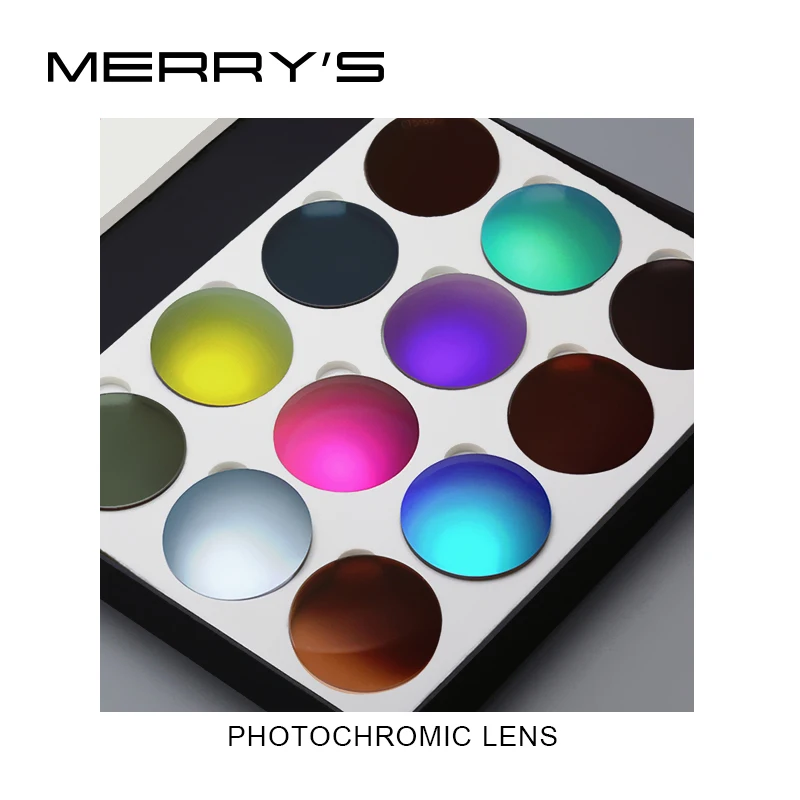 MERRYS Polarized Series 1.56 1.61 1.67 Prescription CR-39 Resin Aspheric Glasses Lenses Myopia Sunglasses Lens Coating UV400