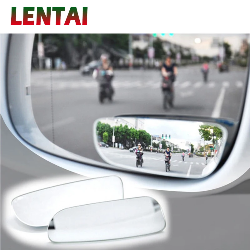 LENTAI 1Set Car Rearview Mirror 360 Wide-angle Lens For Peugeot 508 308 206 307 207 407 2008 Citroen C4 C5 Opel Astra j Insignia