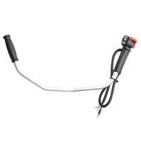 Cortador de cepillo Universal para cortacésped, interruptor de mango de tubo de plástico, 45cm