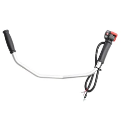 Cortador de cepillo Universal para cortacésped, interruptor de mango de tubo de plástico, 45cm