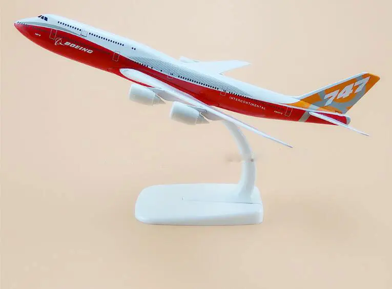 

20cm Air Prototype Boeing 747 B747-8 Airlines ProtoMech Plane Model Alloy Metal Aircraft Airplane Model Diecast Toy Kids Gift