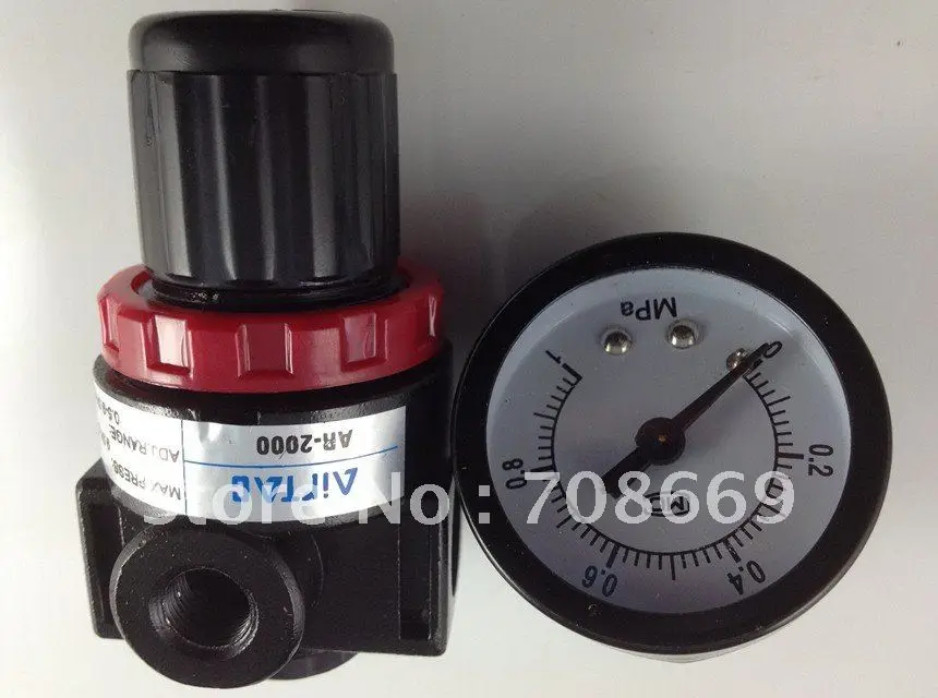 

Air Control Compressor Pressure Relief Regulating Regulator Valve AR2000 5~60C